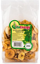 Банановые чипсы Vita Energy 200 грамм 